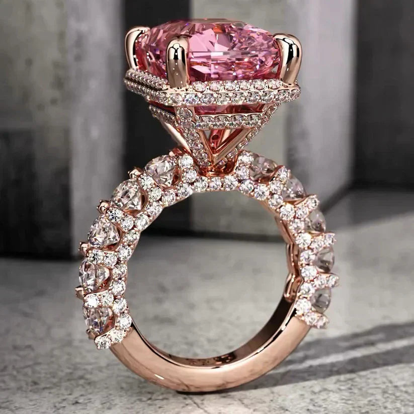 Royal Gemstone Trio – 3 Exquisite Rings By Shinyza®